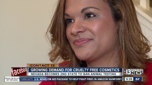 'Growing demands for cruelty free cosmetics.'