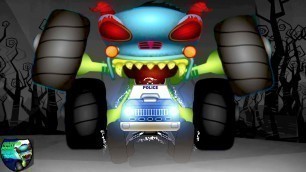 'Police Monster Truck + More Cartoon Videos for Preschool Babies by HHMT'