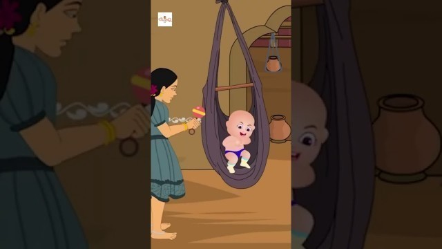 'Telugu Nursery Rhymes | జోలాలి లాలమ్మ Song | Popular Telugu Rhymes For Kids | BOMMARILLU|Kids Songs'