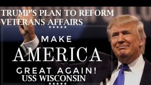 'Donald Trump Plan To Reform Veterans Affairs - Trump Norfolk Rally'