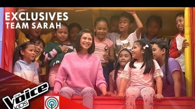 'Coach Sarah bonds with her team! | The Voice Kids Philippines 2019'