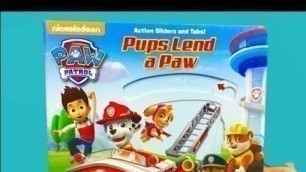 'PAW PATROL Pups Lend a Paw Read Along Story Book for Kids!'