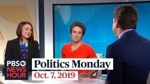'Amy Walter and Tamara Keith on Trump’s Ukraine call defense, Sanders’ heart health'