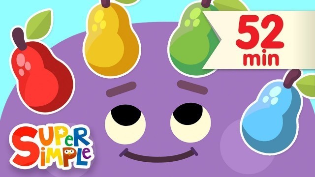 'Red Yellow Green Blue | + More Kids Songs | Super Simple Songs'