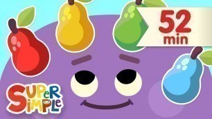 'Red Yellow Green Blue | + More Kids Songs | Super Simple Songs'