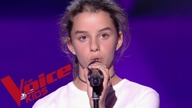 'Orelsan - Tout va bien | Alaïs | The Voice Kids France 2019 | Blind Audition'