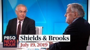 'Shields and Brooks on Trump’s attacks, Biden vs. Sanders on health care'