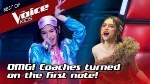 'Is this the QUICKEST Chair Turn in The Voice Kids EVER?'