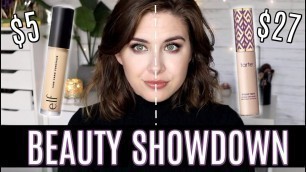 'Elf Camo Concealer vs Tarte Shape Tape! // BEAUTY SHOWDOWN'