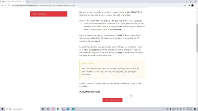 '(2022) HOW TO REFUND YOUR VALORANT COSMETICS (SKINS, BANNERS, AND MORE)'