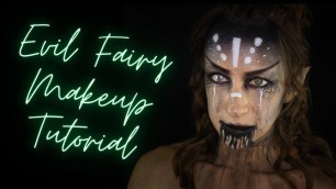 'Evil Fairy Halloween Makeup Tutorial'