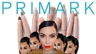 'PRIMARK NUDES MAKEUP ⎮  KKW & KYLIE COSMETICS  DUPE ?'