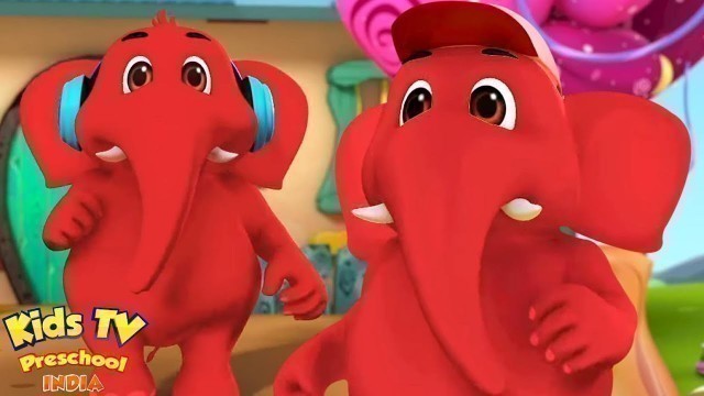 'एक मोटा हाथी, Ek Mota Hathi, Hindi Nursery Rhyme and Kids Song'