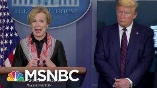 'Donald Trump Struggling To Convince Americans To Follow The Advice Of Health Experts | MSNBC'