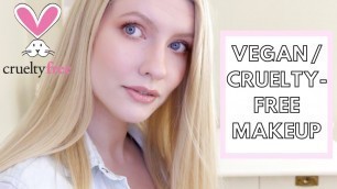 'CRUELTY-FREE VEGAN MAKEUP TUTORIAL - Using only vegan brushes!'