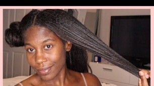 'The BEST Moisturize And Seal Routine | Relaxed Hair'