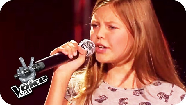 'Lena Meyer-Landrut - Wild and Free (Gabriele) | The Voice Kids | Blind Auditions | SAT.1'