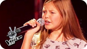 'Lena Meyer-Landrut - Wild and Free (Gabriele) | The Voice Kids | Blind Auditions | SAT.1'