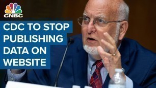 'Pres. Donald Trump administration removes control of coronavirus data from CDC'