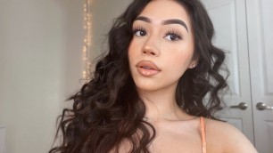 'no foundation makeup look'