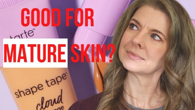 'New Tarte Shape Tape Cloud Coverage Foundation for Women Over 50'