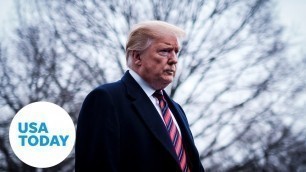 'President Trump heads to Walter Reed hospital after testing positive for COVID-19 | USA TODAY'