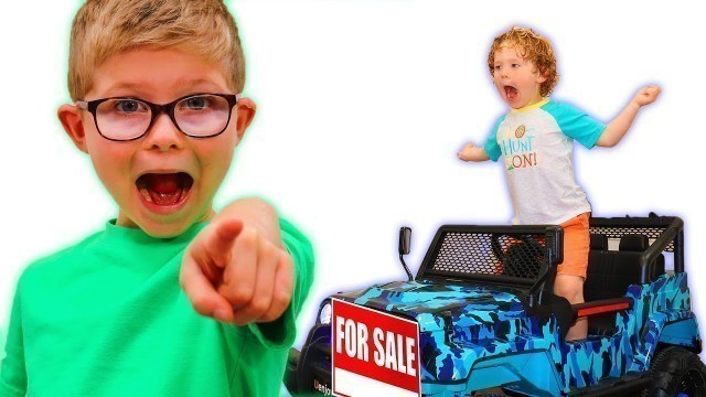 'Videos for Kids about Power Wheels Cars for Sale | MONSTER TRUCKS'