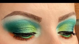 'Lethal Cosmetics & Beauty Bay Bright Palette | Turquoise Eyelook'