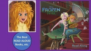 'DISNEY FROZEN FEVER Surprise Birthday Party for Anna, Read-Along Children\'s Storybook'