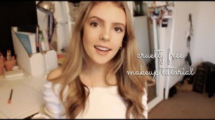 'vegan/cruelty free makeup tutorial'