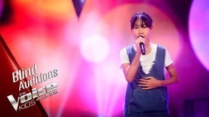 'องุ่น - รัก - Blind Auditions - The Voice Kids Thailand - 20 May 2019'