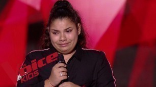 'Luz Casal - Historia de un amor | Antonia | The Voice Kids France 2019 | Blind Audition'