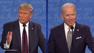 'WATCH: Trump ‘does not have a plan’ on health care, says Biden | First Presidential Debate 2020'