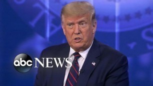 'On ABC News town hall, Trump talks pandemic response, race relations and health care | Nightline'