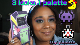 '3 LOOKS 1 PALETTE | LETHAL COSMETICS 1UP PALETTE | CNUTBUTRBEAUTY'