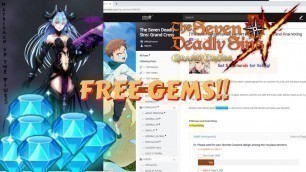 'EASY WAY TO GET FREE GEMS!! NEW COSMETICS INBOUND??!! SKIP BANNER!! | Seven Deadly Sins: Grand Cross'