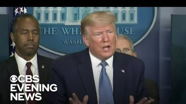 'Trump administration promises swift aid as medical professionals run out of critical supplies'