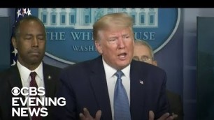 'Trump administration promises swift aid as medical professionals run out of critical supplies'