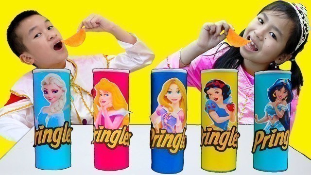 'Princess Magic Song | Jannie & Andrew Pretend Play Nursery Rhymes Sing-Along Kids Songs'