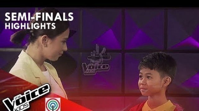 'Vanjoss Bayaban - Team Sarah Mentoring Session | The Voice Kids Philippines 2019'