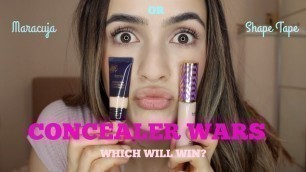 'Tarte Concealers - Shape Tape vs Maracuja'