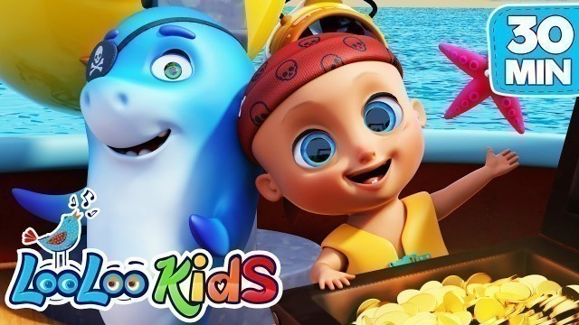 'A Sailor Went To Sea + ABC SONG and more Sing Along Kids Songs - LooLoo Kids'