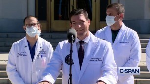 'Walter Reed Medical Center News Conference on President Trump'