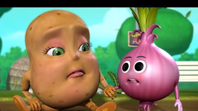 'Aloogadde Mariyu Ullipaya - Potato Song | Telugu Kids Songs & Rhymes | Infobells'