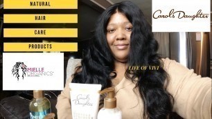 'Natural Hair Care Products | Mielle Moisture RX and Carol’s Daughter Goddess Strength'