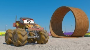 'Car Wash 3D | Monster Truck Car Wash | Kids Videos | Monster truck stunts'