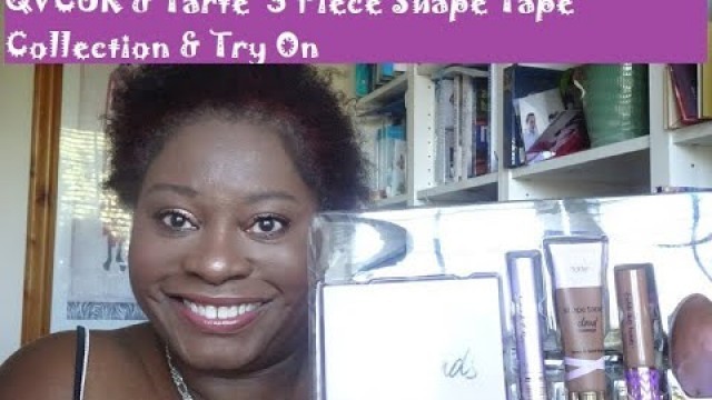 'TRYON- QVCUK Tarte 5 Piece Shape Tape Collection'