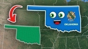 'Oklahoma - Counties and Geography | 50 States of America'