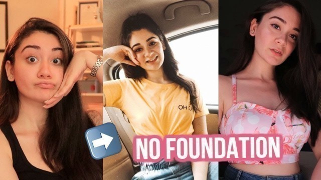 '\'NO MAKEUP\' MAKEUP LOOK FOR COLLEGE/OFFICE | Without Foundation | Sana Grover'
