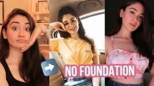 '\'NO MAKEUP\' MAKEUP LOOK FOR COLLEGE/OFFICE | Without Foundation | Sana Grover'